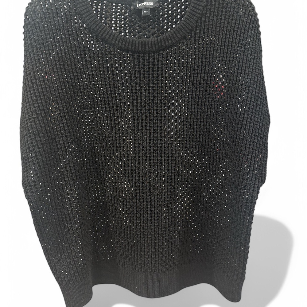Express Black Knit Sweater